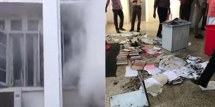 സെക്രട്ടറിയേറ്റിലെ പ്രോട്ടോക്കോള്‍ ഓഫീസില്‍ ഉണ്ടായ തീപിടിത്തത്തില്‍ പ്രത്യേക അന്വേഷണ സംഘം പരിശോധന നടത്തുന്നു.