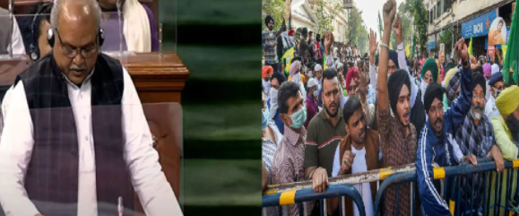 വി​വാ​ദ കാ​ര്‍​ഷി​ക നി​യ​മ​ങ്ങ​ള്‍ പി​ന്‍​വ​ലി​ച്ചു​ള്ള ബി​ല്‍ കേന്ദ്രം പാ​സാ​ക്കി