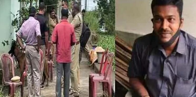 ദൃശ്യം മോഡല്‍ കൊലപാതക കേസിലെ പ്രതികളെ കാവുംഭാഗത്ത് എത്തിച്ച് തെളിവെടുപ്പ് നടത്തി