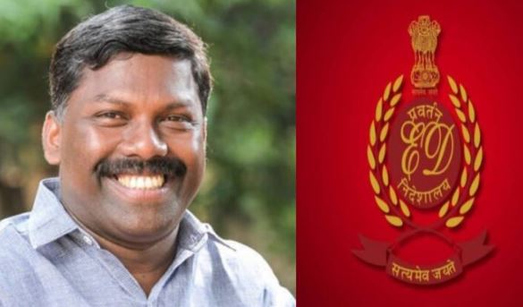 കരുവന്നൂർ  ബാങ്ക്ത്തട്ടിപ്പ്  പണമിടപാട് ; പി കെ ബിജുവിനെ എട്ടര മണിക്കൂർ  ചോദ്യം ചെയ്ത് ഇഡി