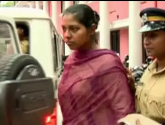 ആറ്റിങ്ങൽ  ഇരട്ടക്കൊലപാതകക്കേസിലെ രണ്ടാം പ്രതി അനുശാന്തിയ്ക്ക് ജാമ്യം