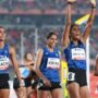 ഏഷ്യൻ ഗെയിംസ്: വനിതകളുടെ 4×400 റിലേയിൽ ഇന്ത്യയ്ക്ക് സ്വർണം; അത്‍ലറ്റിക്സിൽ ചരിത്രനേട്ടം