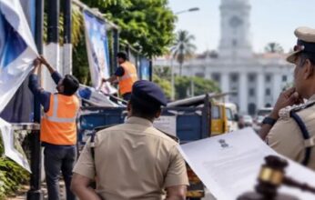 പോലീസിനും കിട്ടി ‘ഫൈൻ’; 15,000 രൂപ പിഴയിട്ട് തിരുവനന്തപുരം നഗരസഭ